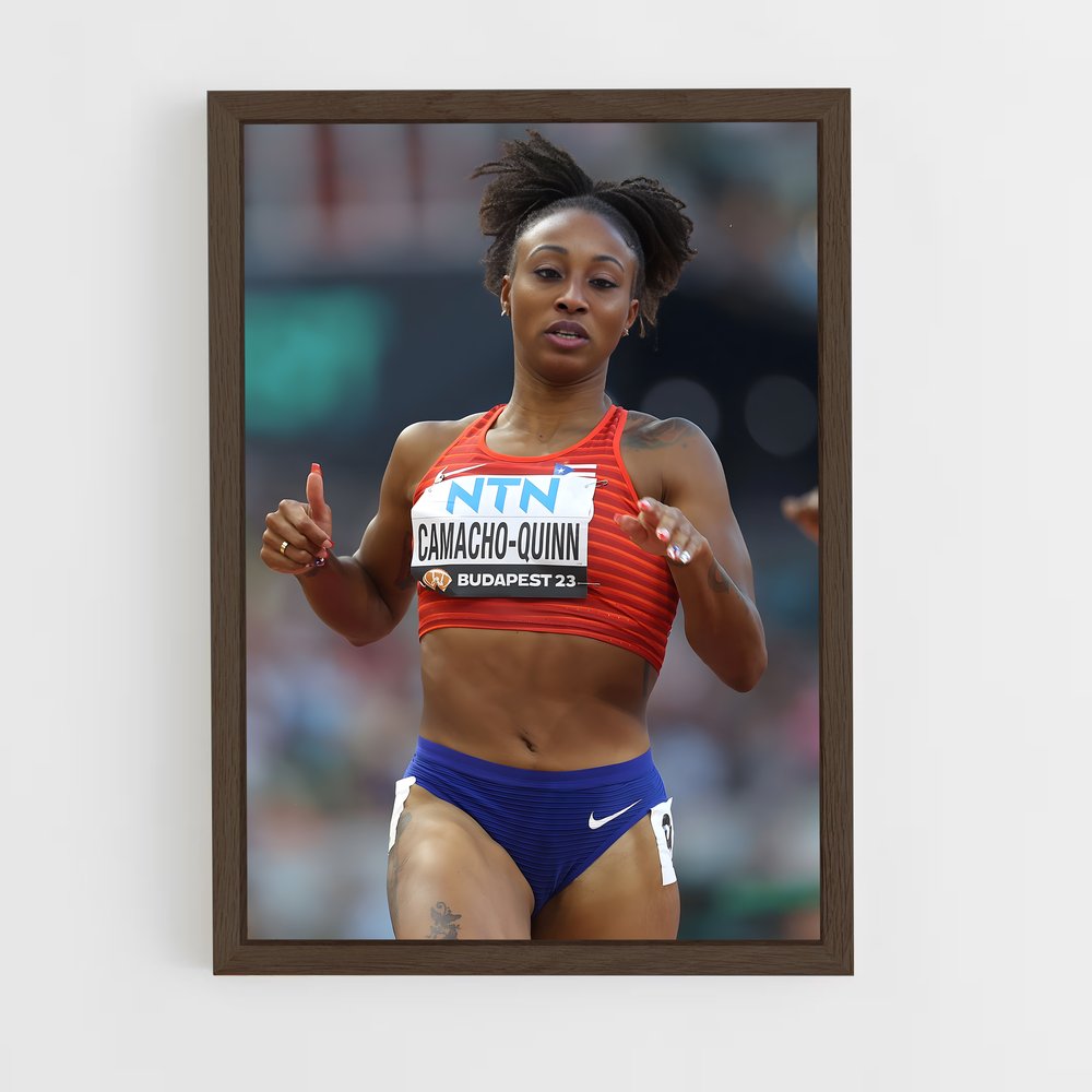 Poster La Course Énergique – affiche Athlétisme (vue 5)